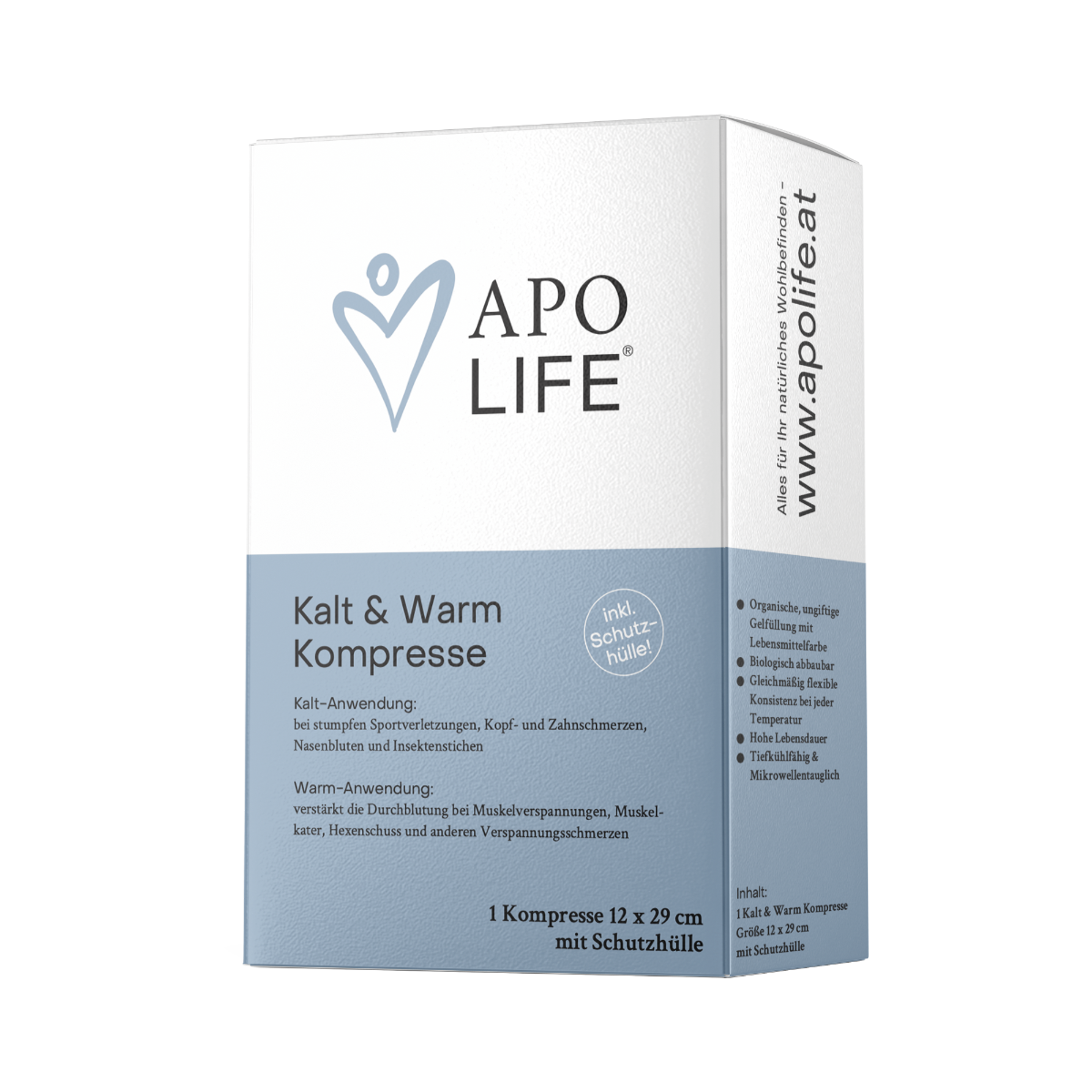 ApoLife Kalt/Warm Kompressen groß  - 1 Stück
