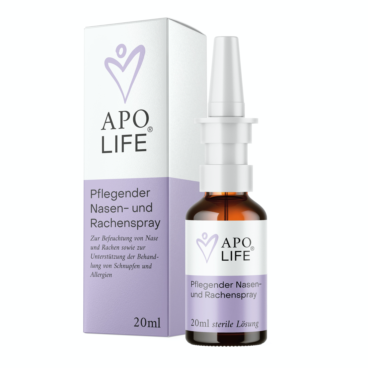 ApoLife Nasen+Rachen Spray  - 20 Milliliter