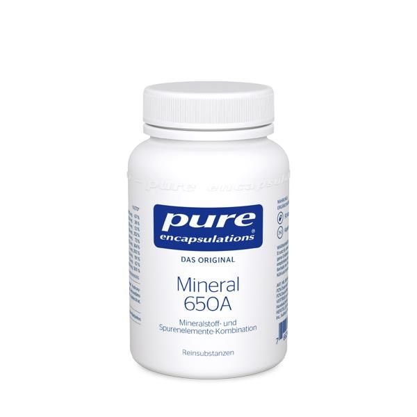 Pure Encapsulations Mineral 650A  - 180 Stück