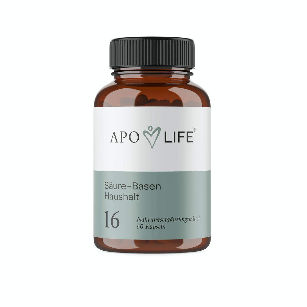 Apolife Kapseln 16 Säure-Basen Haushalt - 60 Stück