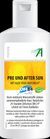 Adler Pre und After Sun Gel mit Aloe Vera und OM24 - 200 Milliliter