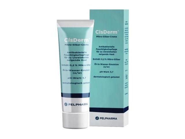 CisDerm 0,2 % Mikro-Silber-Creme - 50 Milliliter