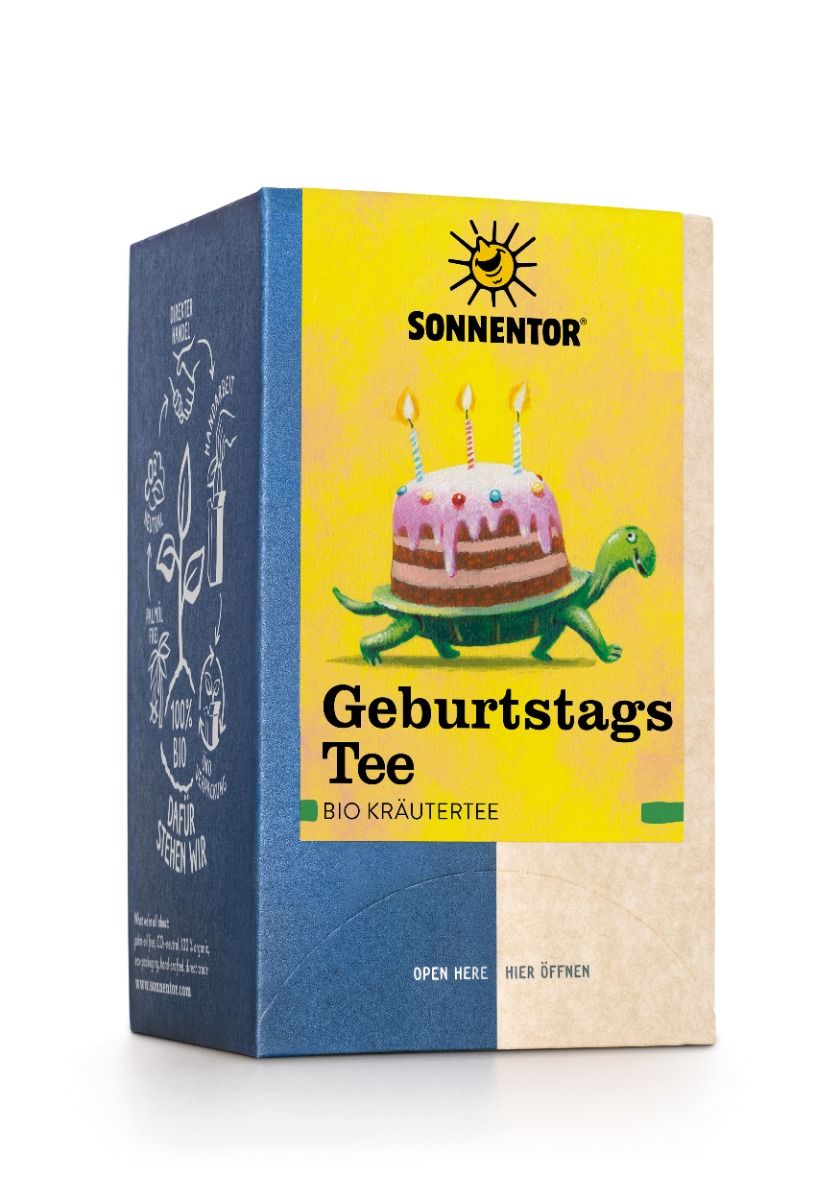 Sonnentor© GeburtstagsTee - 18 Stück