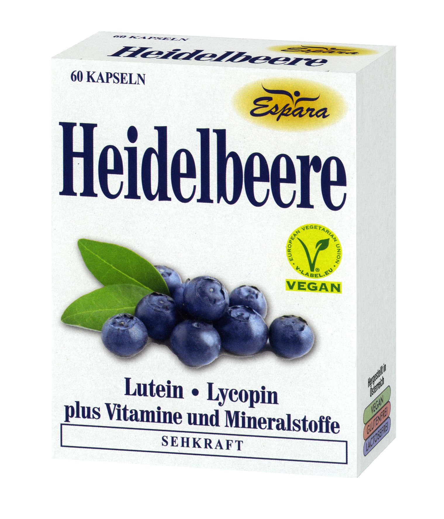 Espara Heidelbeere Kapseln - 60 Stück
