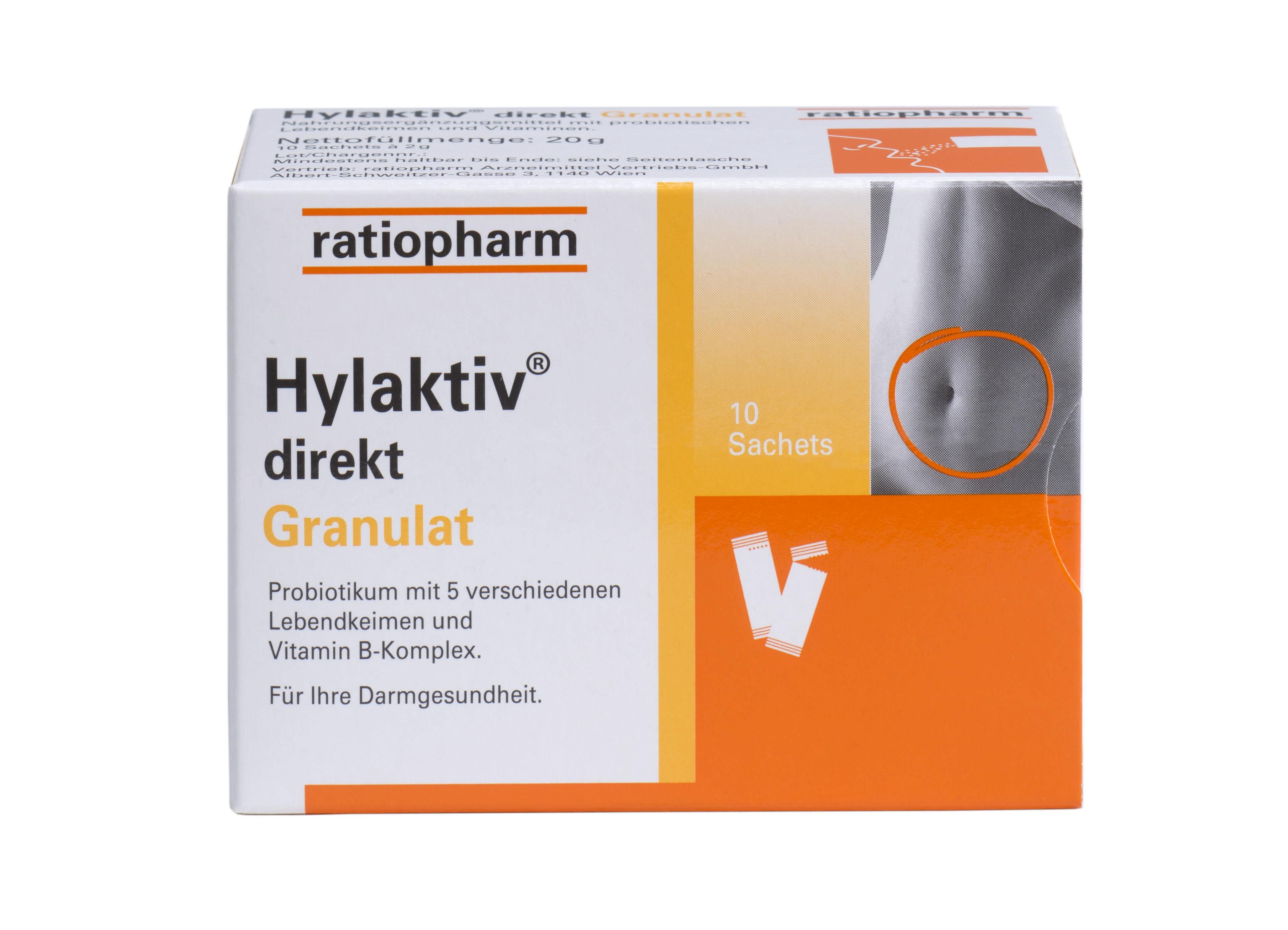 Hylaktiv direkt Granulat - 10 Stück