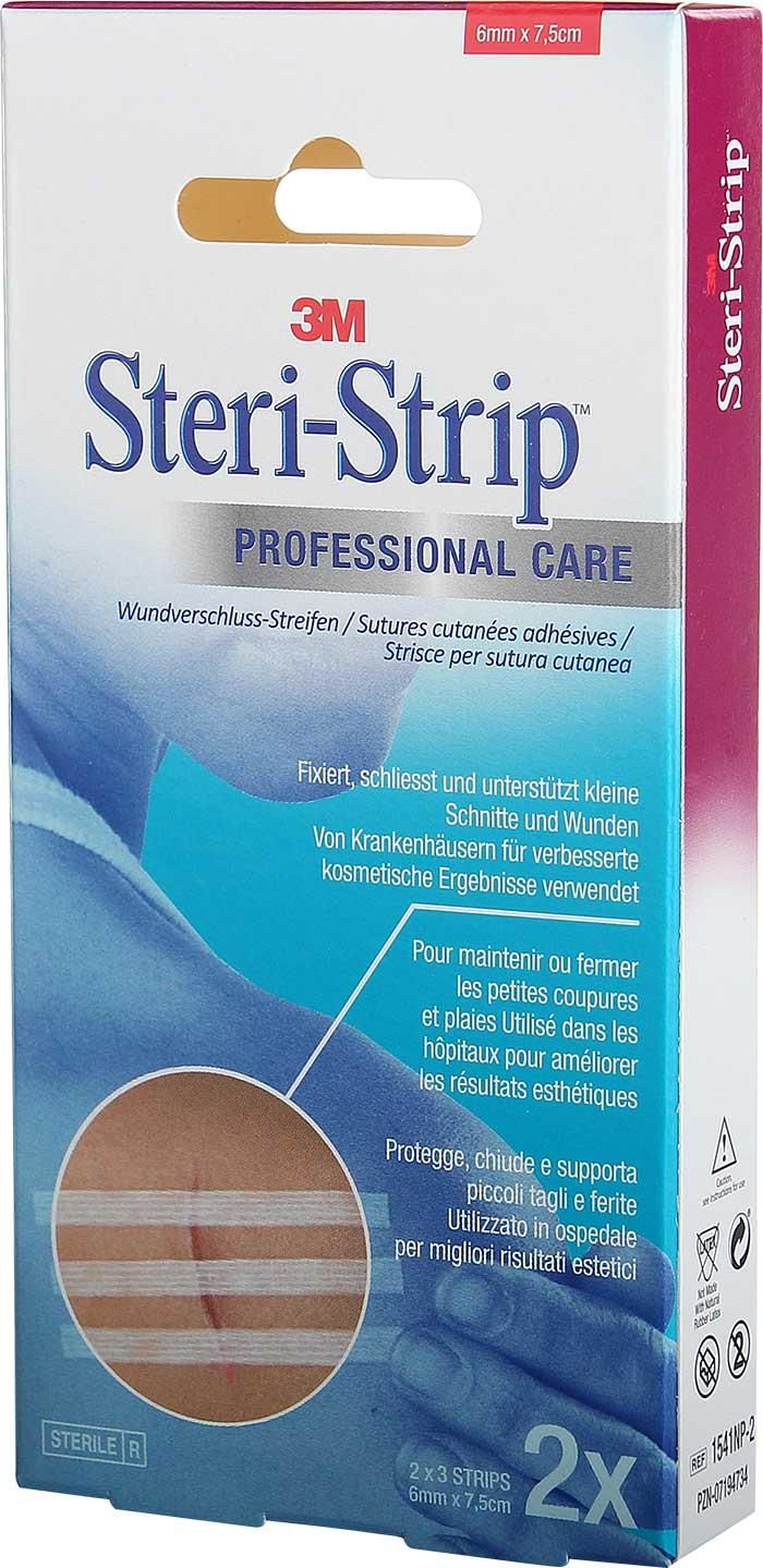 3M Steri-Strip weiss verstärkt - 6 Stück