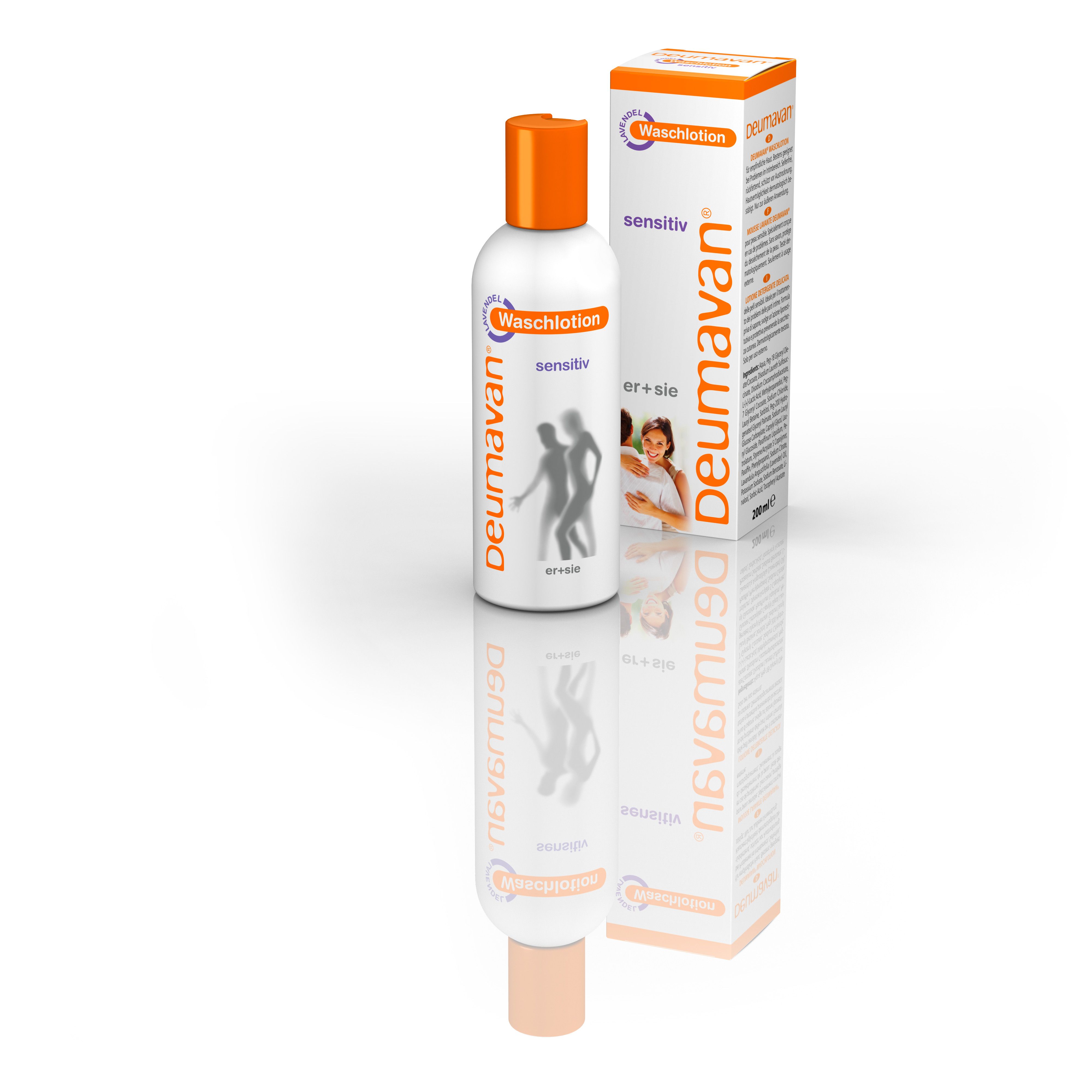 Deumavan Waschlotion-Sensitive Lavendel - 200 Milliliter