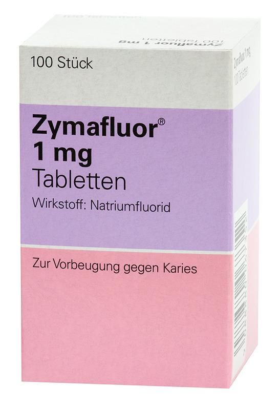 ZYMAFLUOR TBL 1MG - 100 Stück