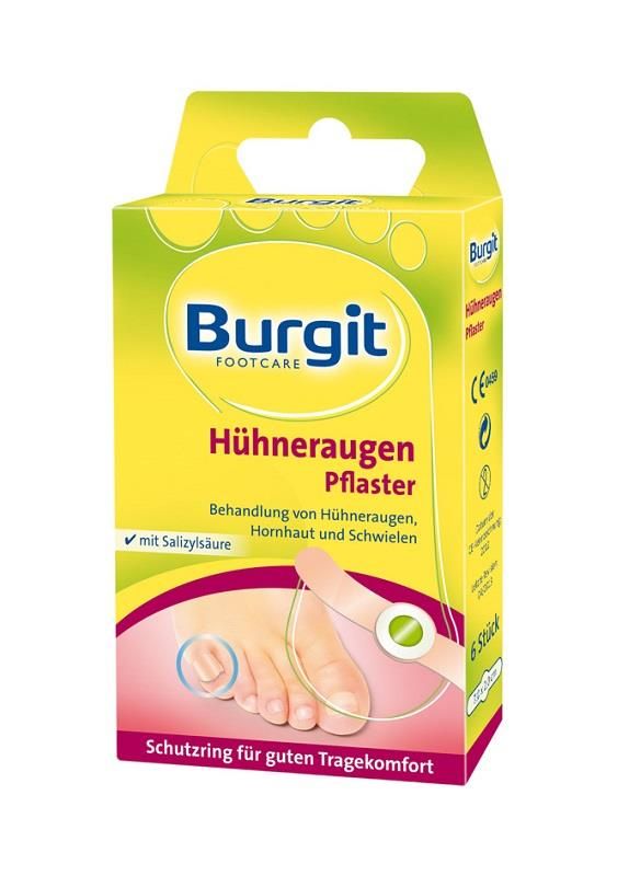 Burgit Hühneraugen Pflaster 6 Stk. - 6 Stück