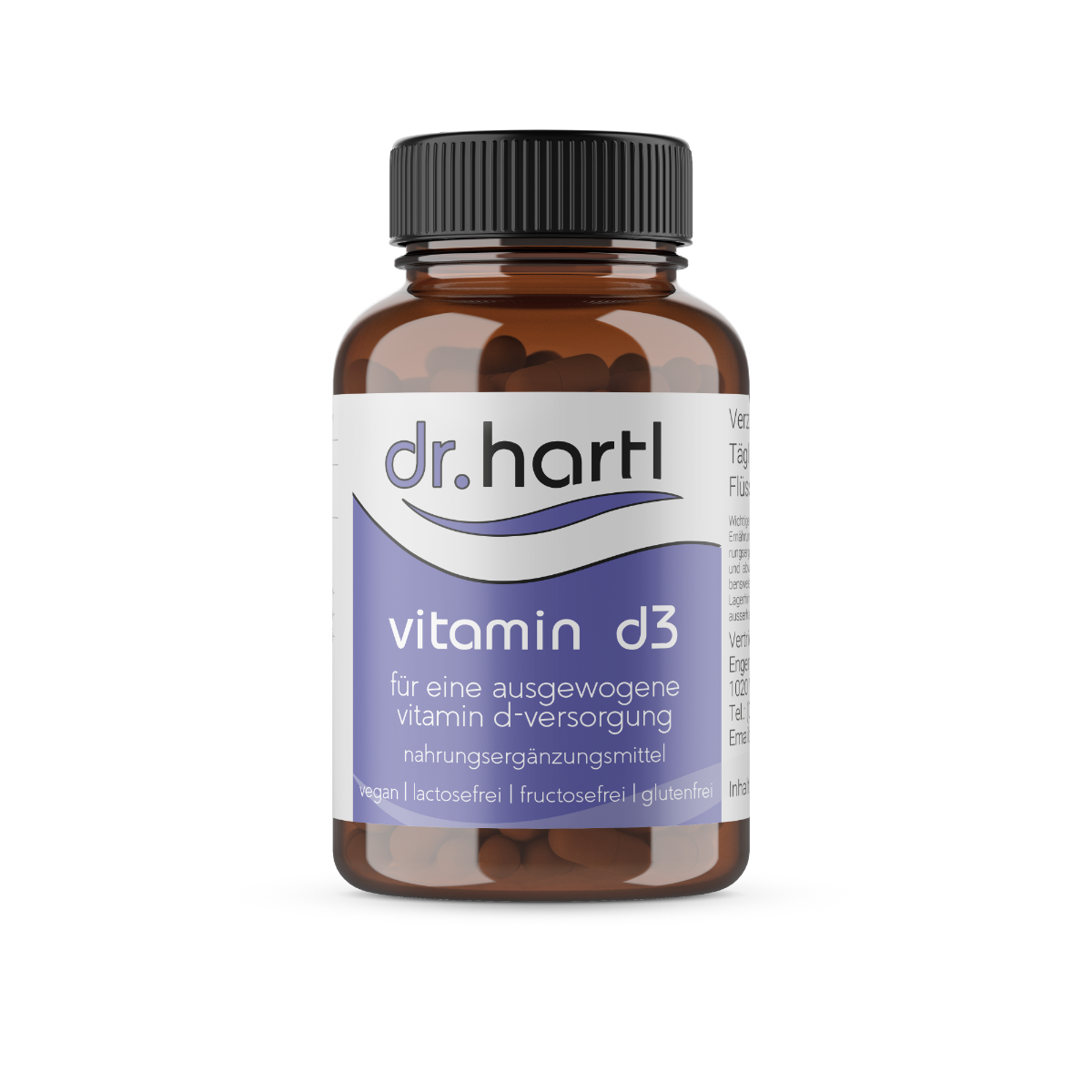 Dr. Hartl Vitamin D3 Kapseln - 60 Stück