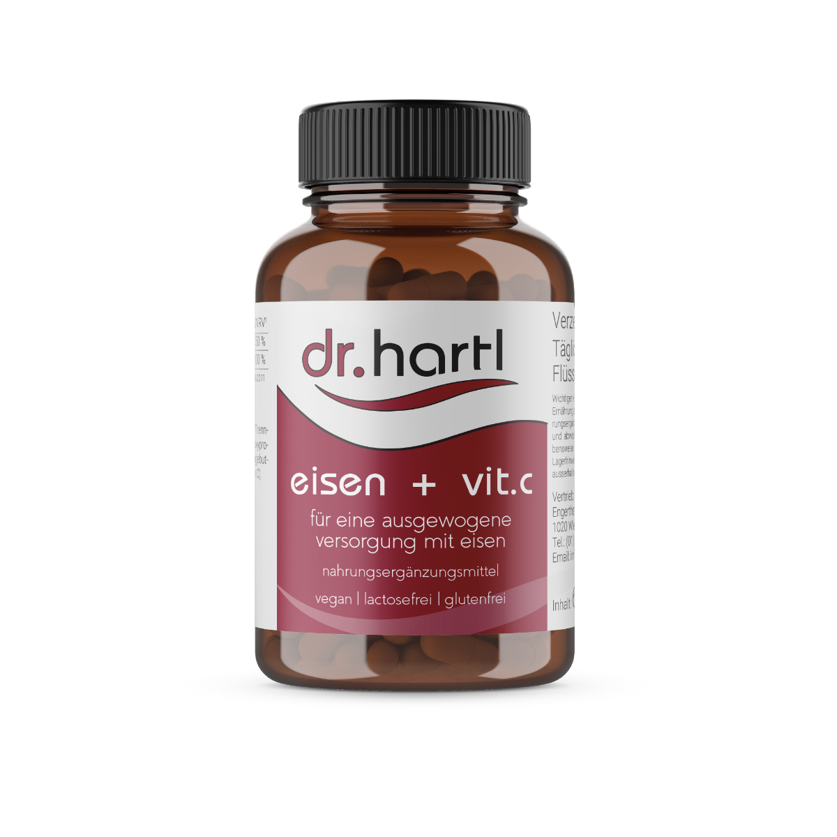 Dr. Hartl Eisen + Vitamin C Kapseln - 60 Stück