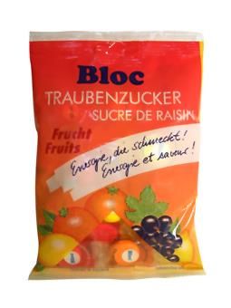 BLOC TRAUBZU FRUCHT SORT - 75 Gramm