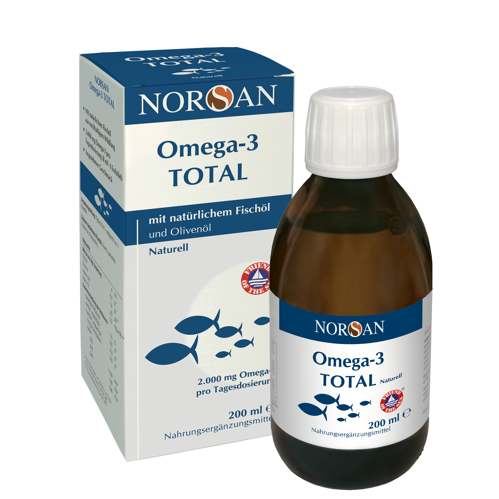 NORSAN OMEGA 3 OEL TOTAL NAT - 200 Milliliter