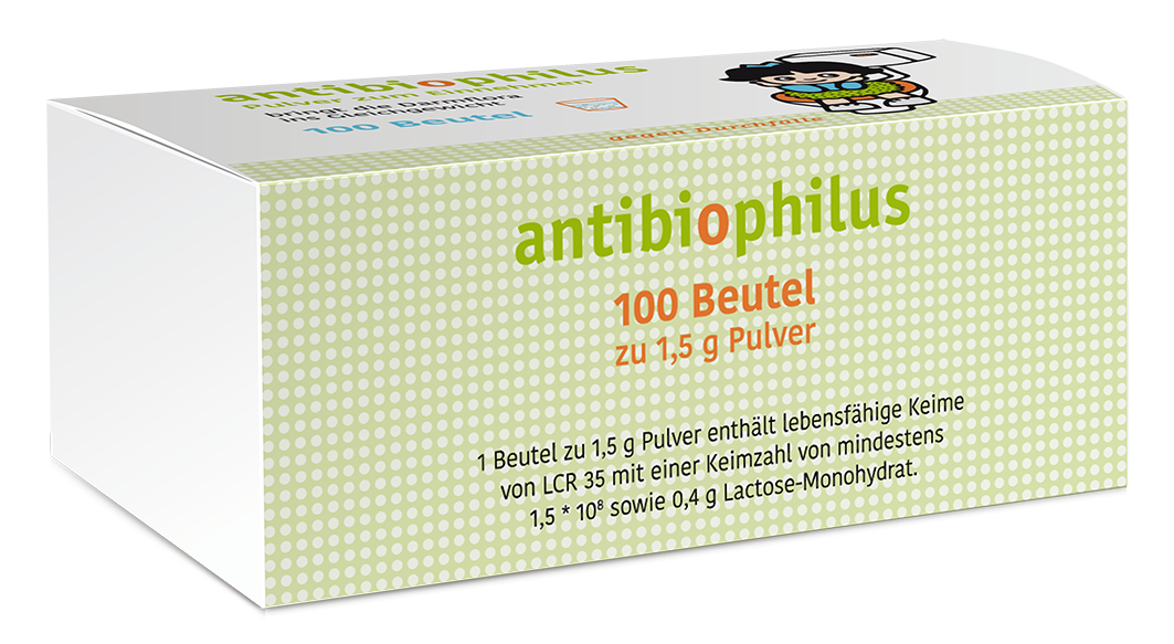Antibiophilus Pulver - 100 Stück