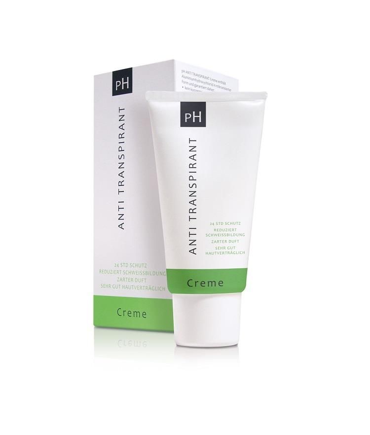 pH ANTI TRANSPIRANT Creme - 50 Milliliter