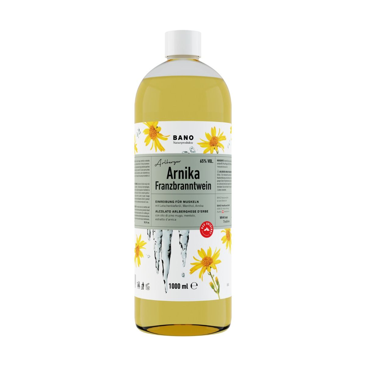 Franzbranntwein Arnika - 1000 Milliliter