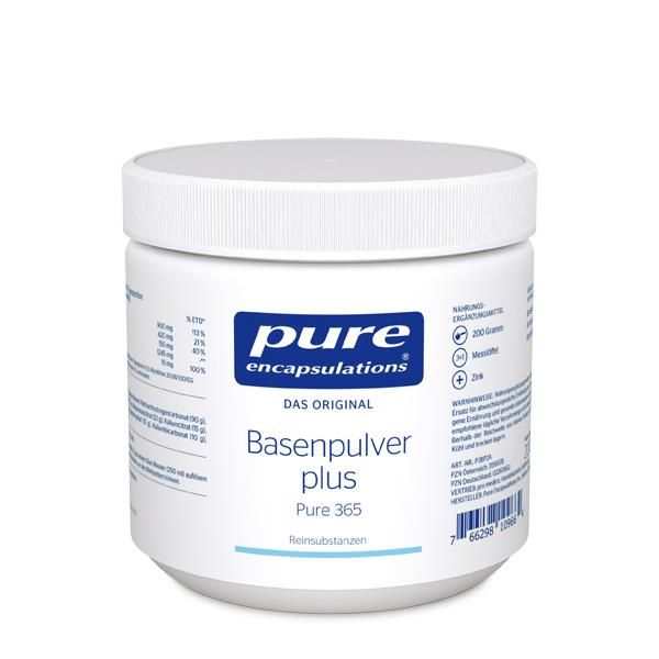 Pure Encapsulations Basenpulver Plus - 200 Gramm