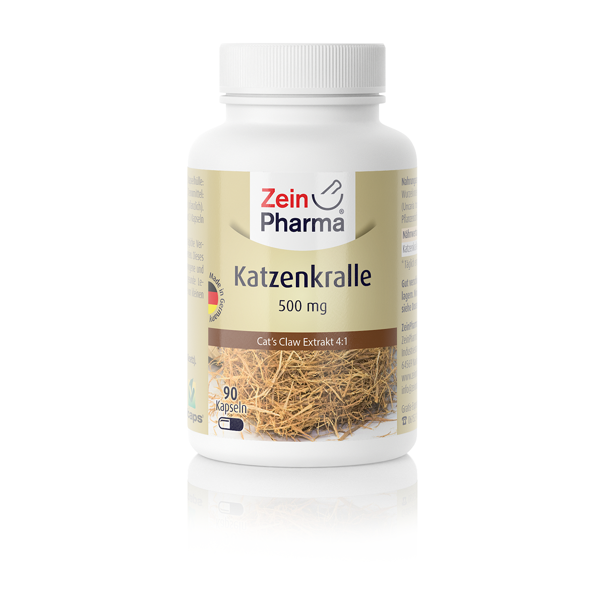 Zeinpharma Katzenkralle Kapseln - 90 Stück