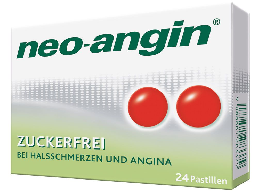 neo-angin® zuckerfrei Pastillen - 24 Stück