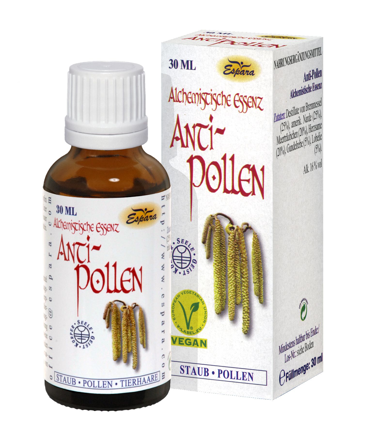 Espara Anti-Pollen Alchemistische Essenz 30ml - 30 Milliliter