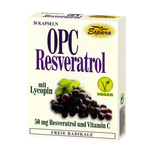 Espara OPC-Resveratrol Kapseln - 30 Stück