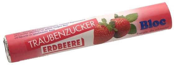 BLOC TRAUBZU ERDBEERE - 42 Gramm