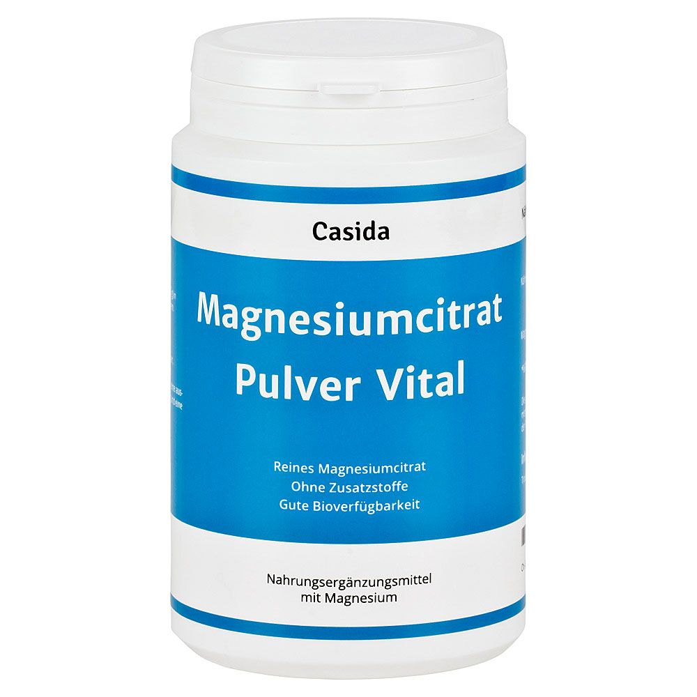 Magnesiumcitrat Pulver Vital - 200 Gramm