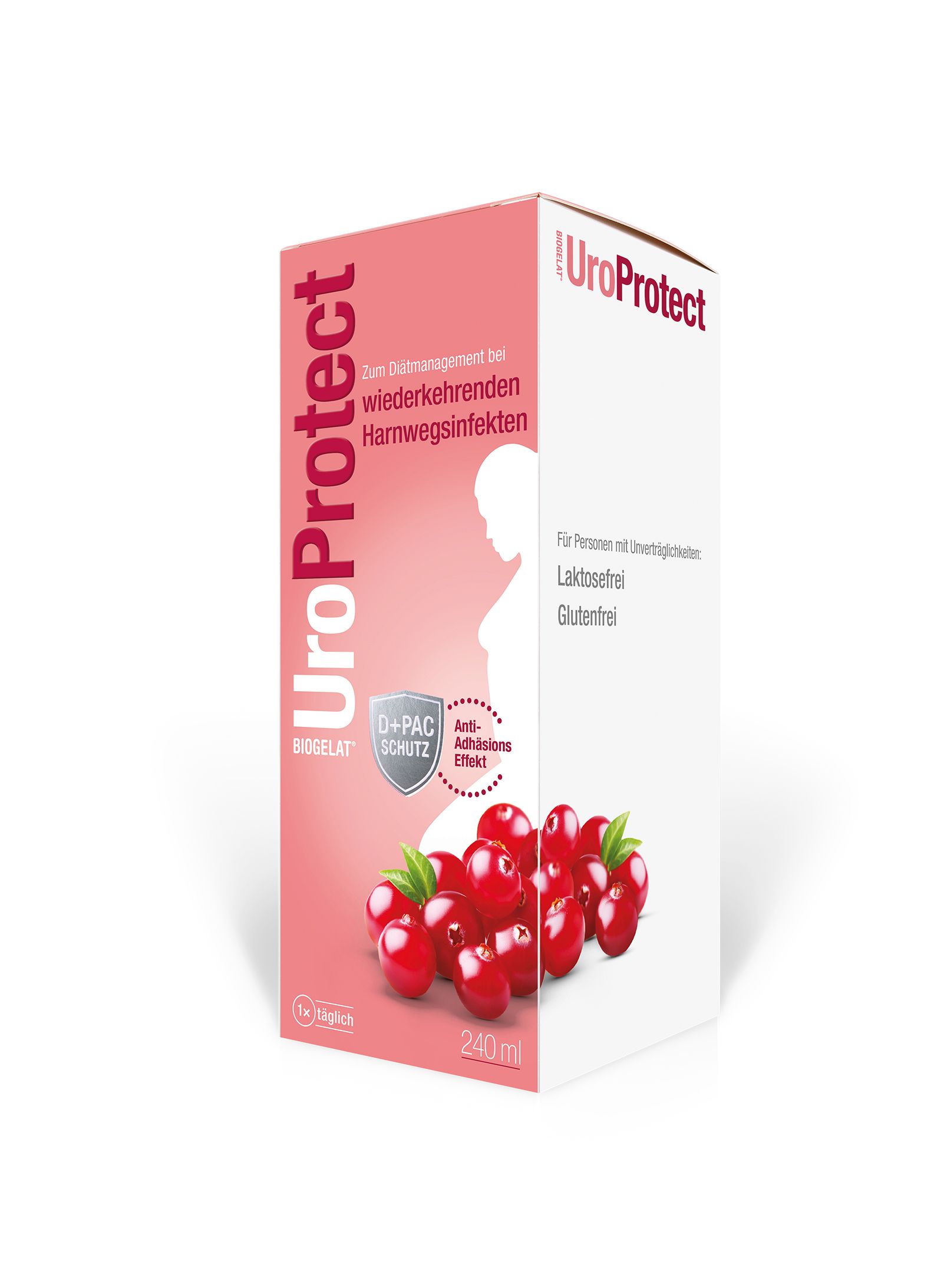 Biogelat UroProtect D-Mannose plus Cranberry Liquidum - 240 Milliliter