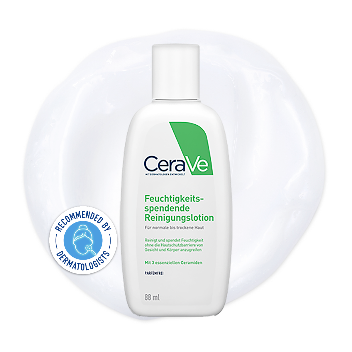 CeraVe Feuchtigkeitsspendende Reinigungslotion - 88 Milliliter