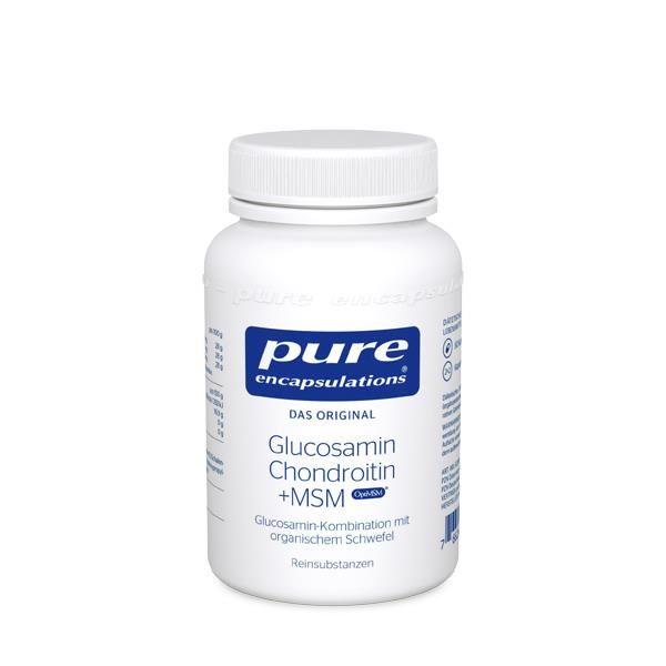 Pure Encapsulations Glucosamin Chondroitin + MSM  - 60 Stück