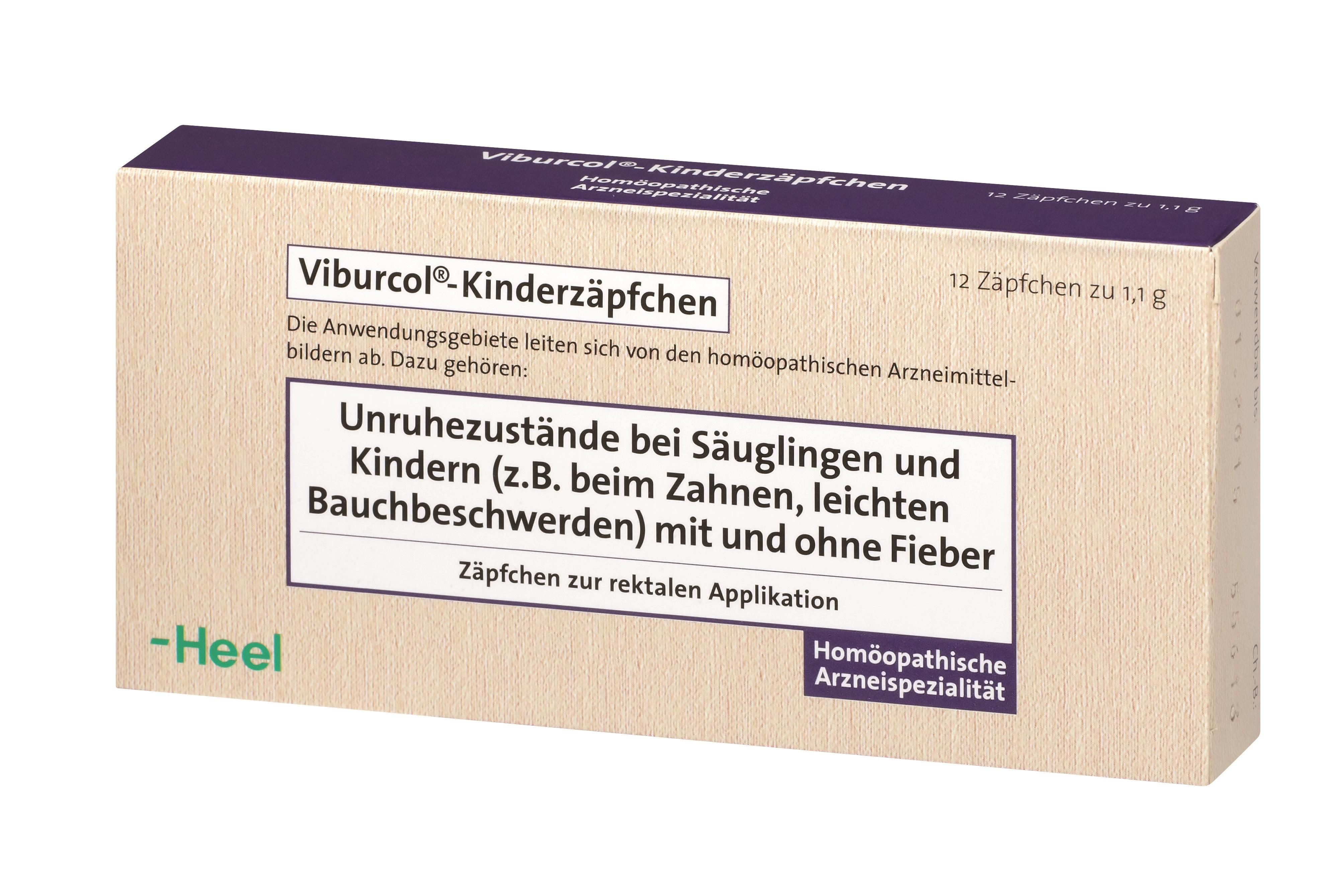 Viburcol®-Kinderzäpfchen - 12 Stück