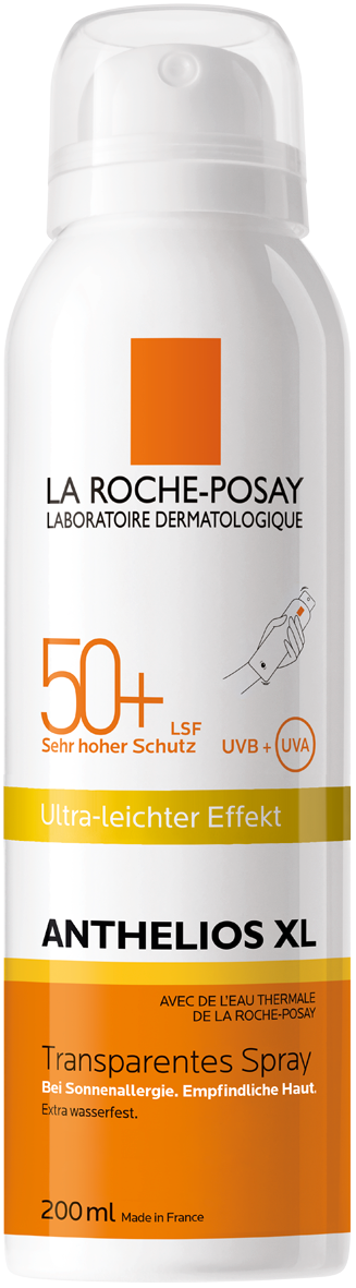 La Roche-Posay Anthelios Transparentes Körperspray LSF50+ - 200 Milliliter
