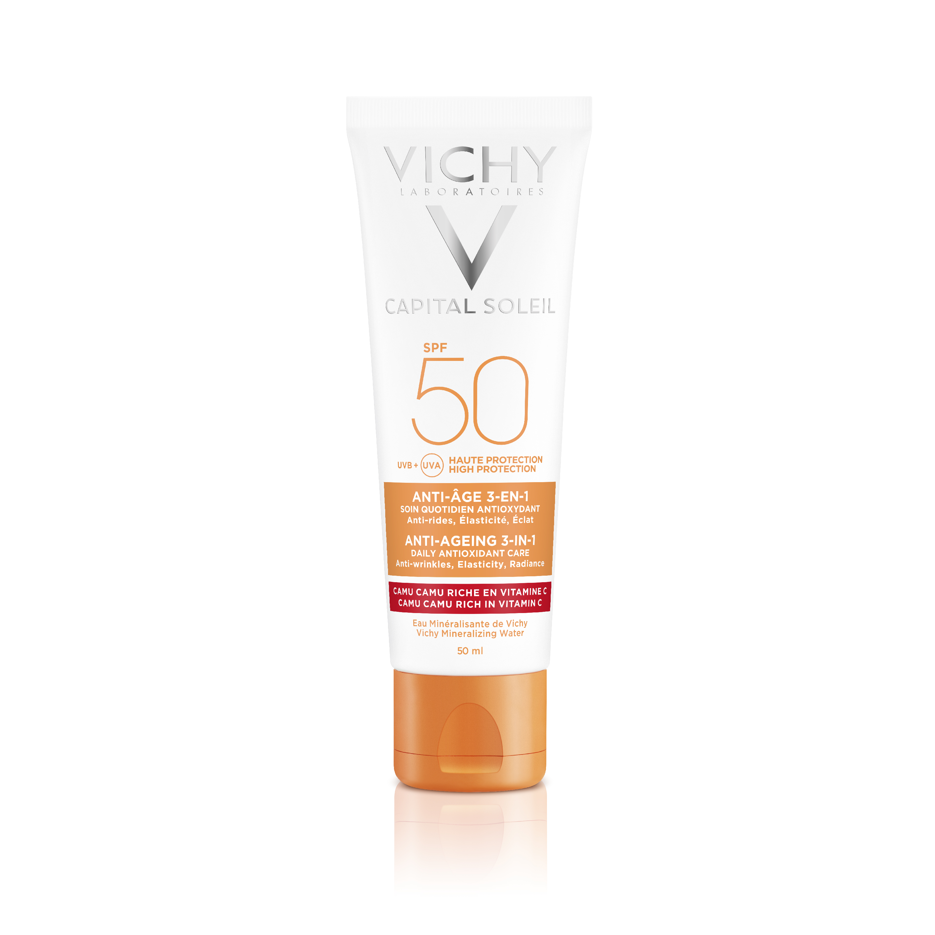 Vichy Capital Soleil 3in1 antioxidative Sonnenpflege - 50 Milliliter