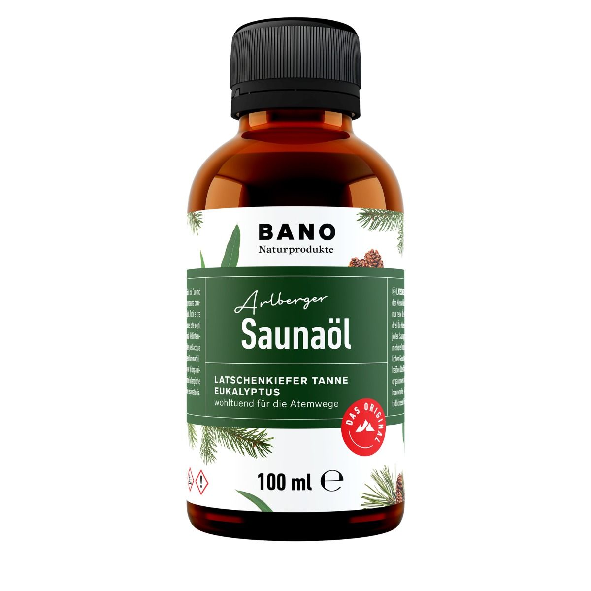 Saunöl Tanne/Latschenkiefer/Eukalyptus - 100 Milliliter