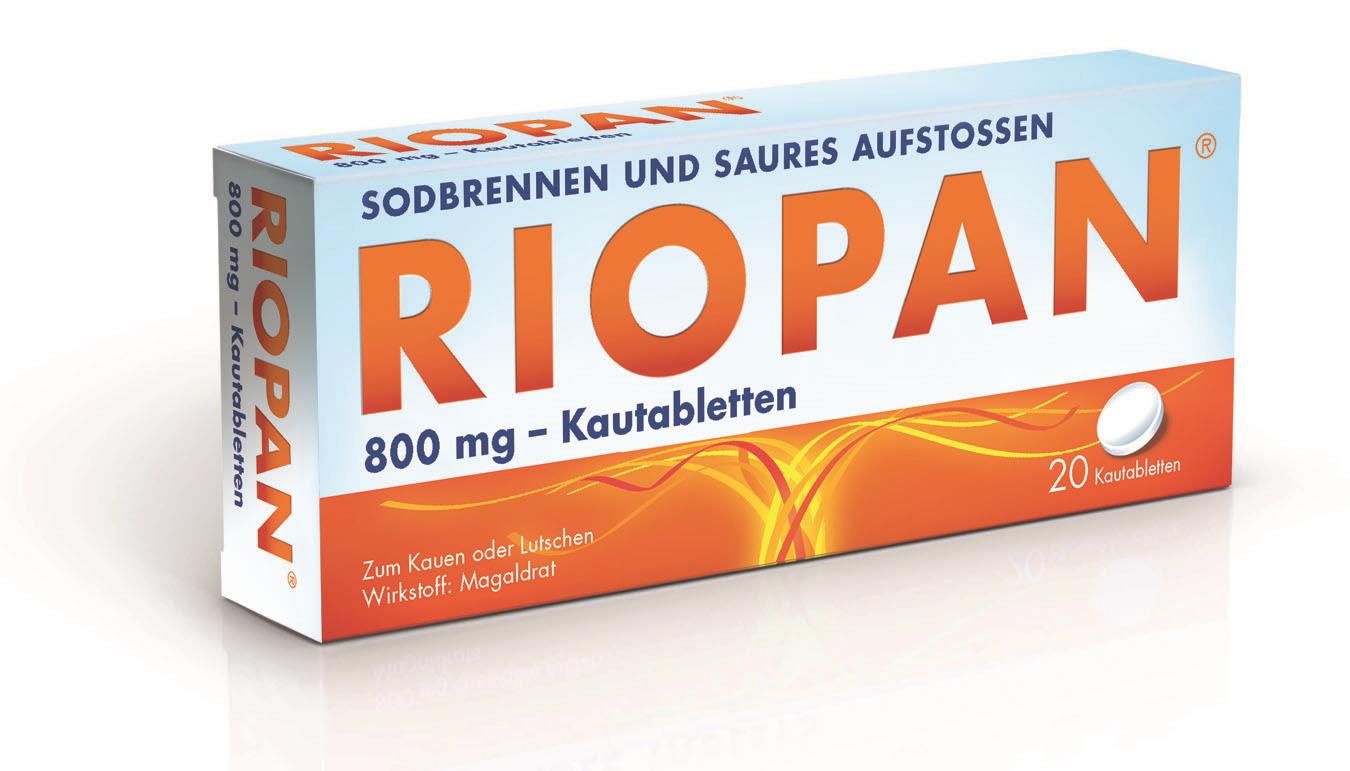 RIOPAN KAUTBL 800MG - 20 Stück