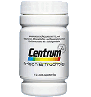 Centrum Lutschtabletten frisch & fruchtig von A bis Zink - 60 Stück