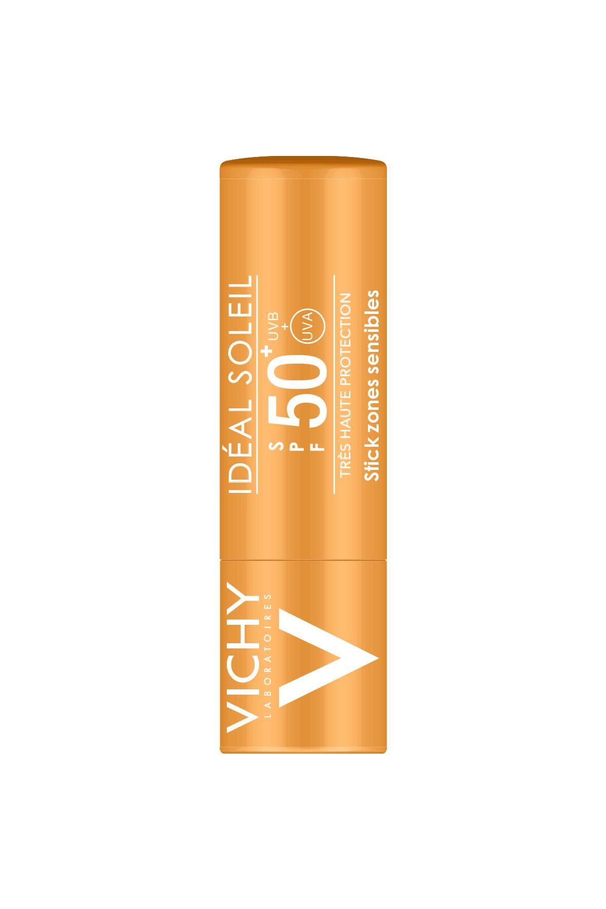 Vichy idéal soleil Stick für empfindliche Hautpartien LSF 50+ - 9 Gramm