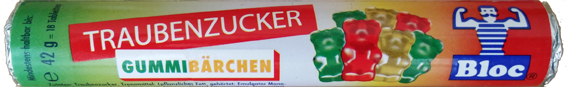 BLOC TRAUBZU GUMMIBAERCHEN - 42 Gramm