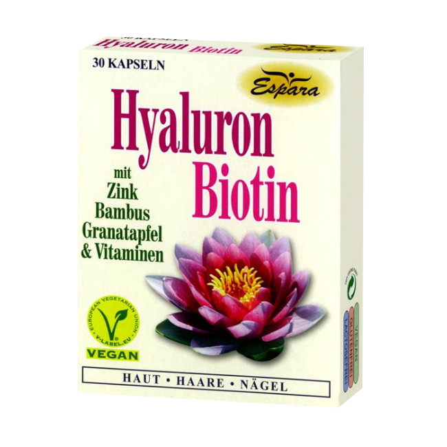 Espara&#x20;Hyaluron-Biotin&#x20;Kapseln&#x20;-&#x20;30&#x20;St&#xFC;ck