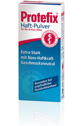 Protefix Haftpulver extra stark - 50 Gramm