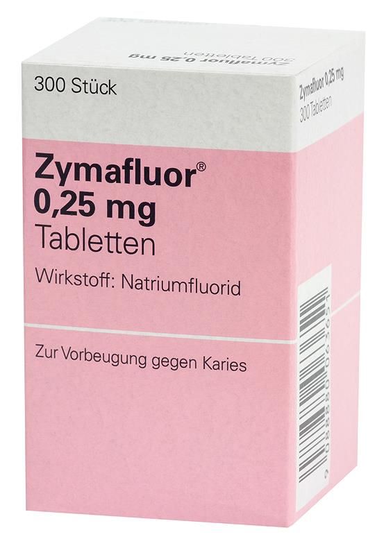 ZYMAFLUOR TBL 0,25MG - 300 Stück