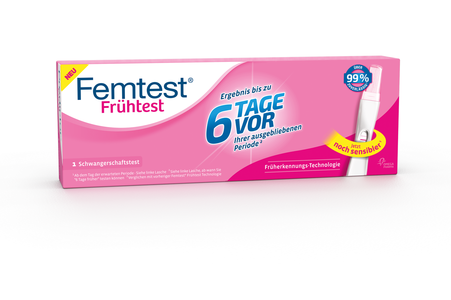 Femtest Frühtest Neu - 1 Stück