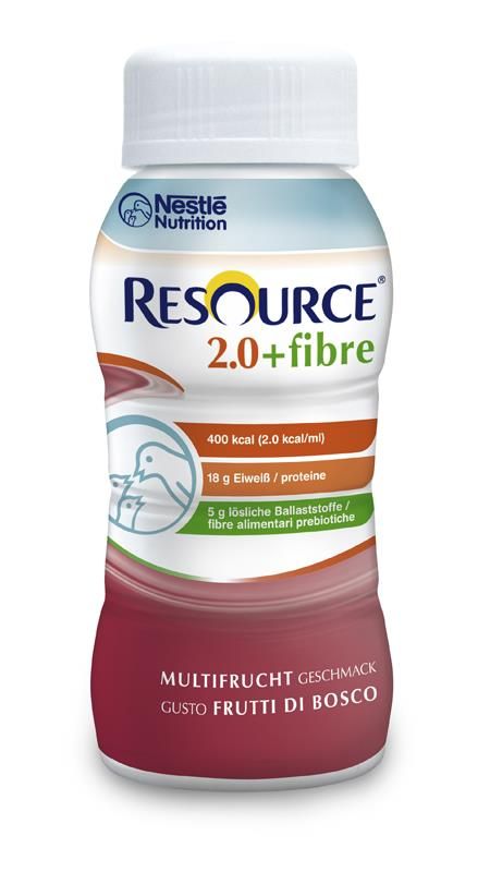 Resource® 2.0+fibre Aprikose 4x200ml - 4 Stück