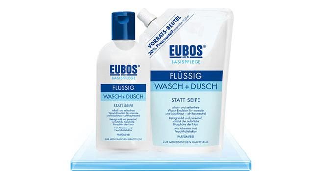 EUBOS WASCH+DU.FL BLAU - 400 Milliliter