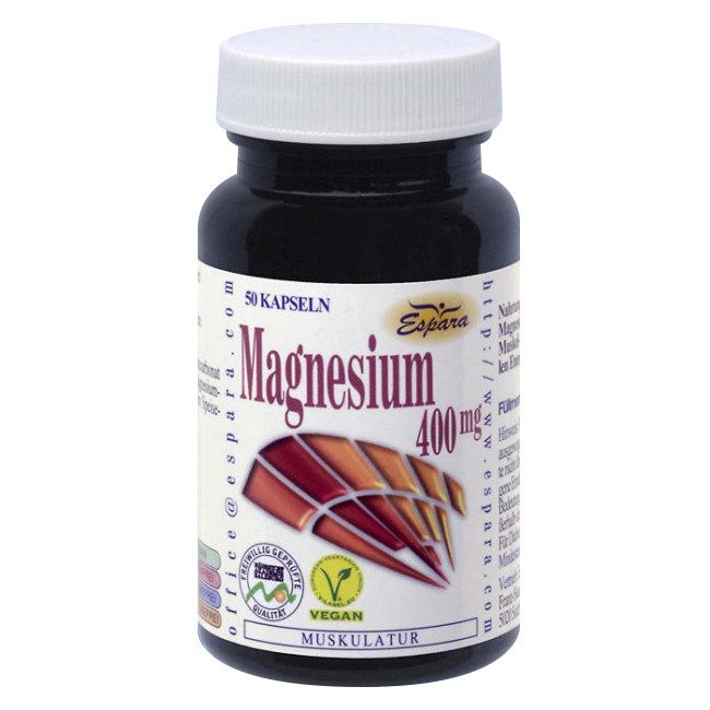 Espara Magnesium-400mg Kapseln - 50 Stück