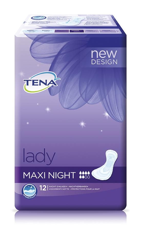 TENA LADY DISC MAXI NIGH INK - 12 Stück