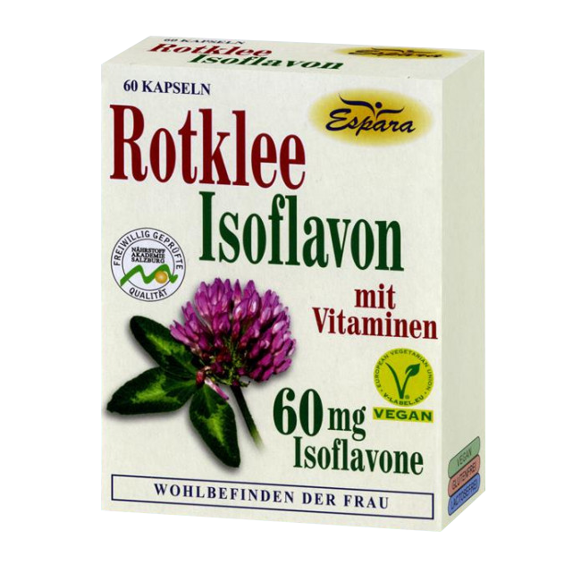 Espara Rotklee-Isoflavon Kapseln - 60 Stück
