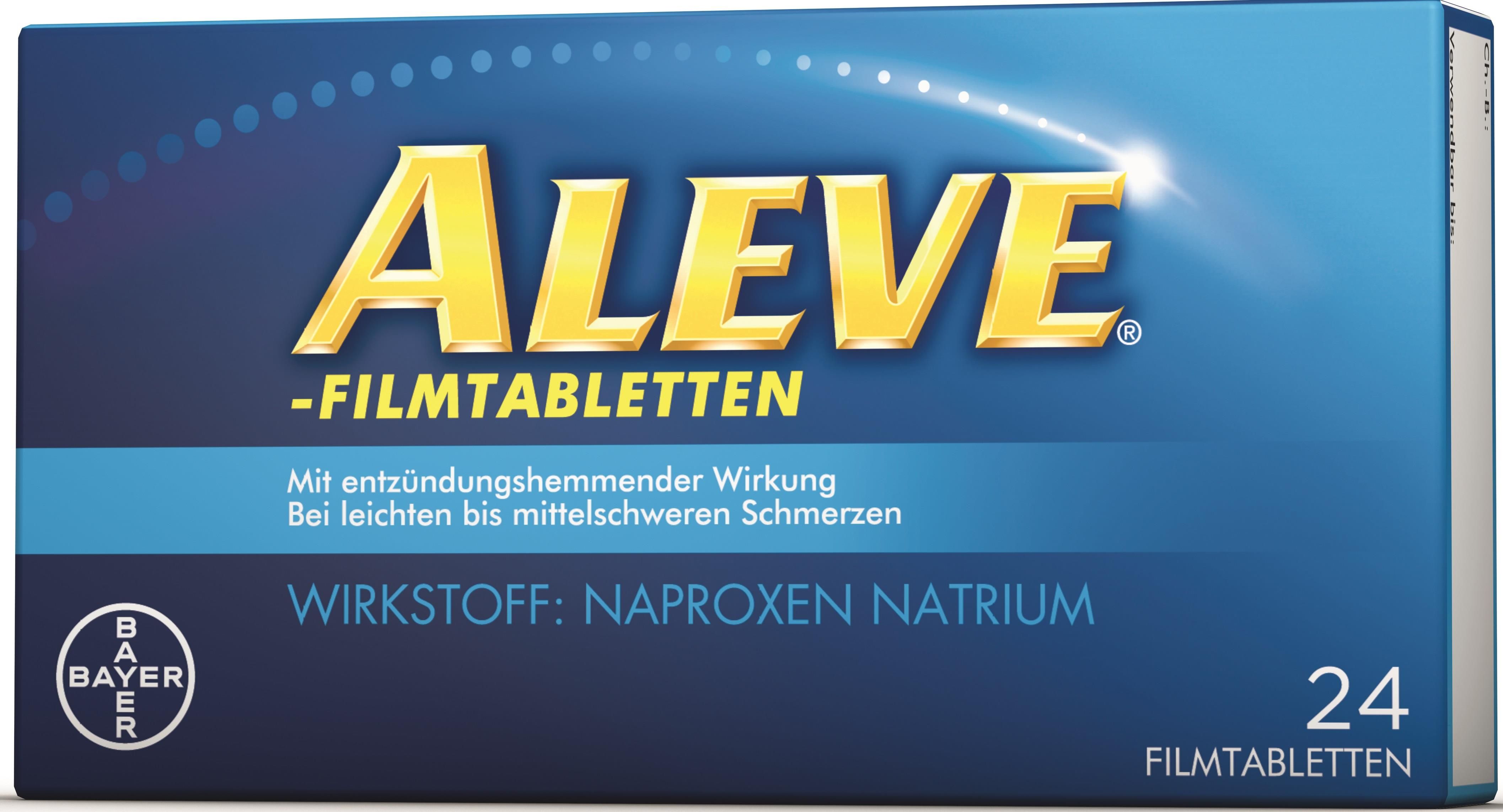 Aleve® - Filmtabletten - 24 Stück