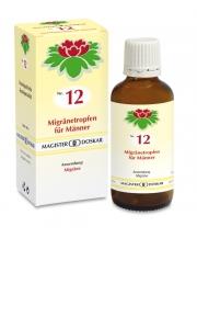 Doskar Tropfen Nr. 12 - Migränetropfen für Männer - 50 Milliliter