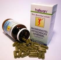 Hafesan&#x20;Mariendistel&#x20;Artischocke&#x20;Lavendel&#x20;Kapseln&#x20;-&#x20;60&#x20;St&#xFC;ck